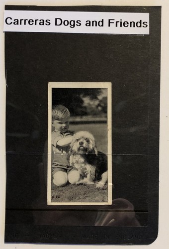 Carreras cigarette cards - cards, 1