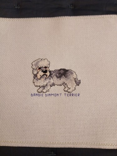 Ctd cross stitch - stitch, dog