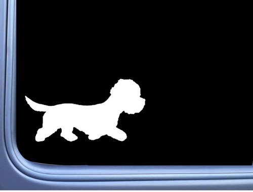 Adesivo dandie dinmont plain - dandie,