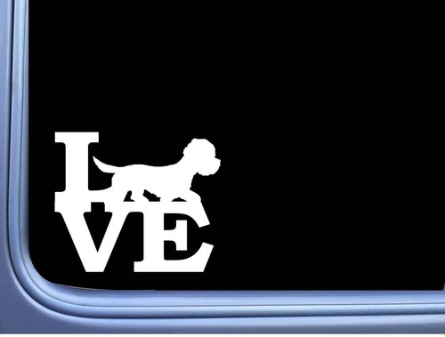 Adesivo dandie dinmont love - adesivo,