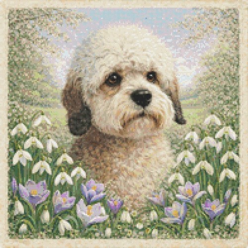 Dandie dinmont terrier cane - terrier,