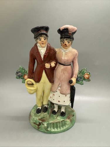 Antica figura pearlware - antica, 19°