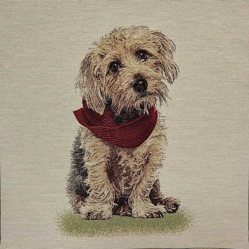 Pannello gobelin cane dandie - cane,