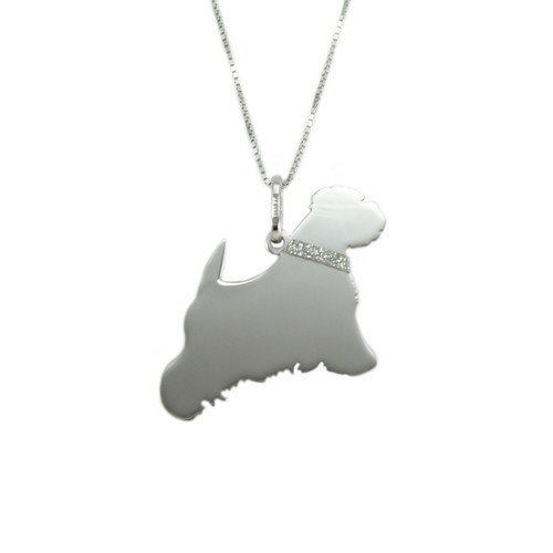 Collana con pendente razza